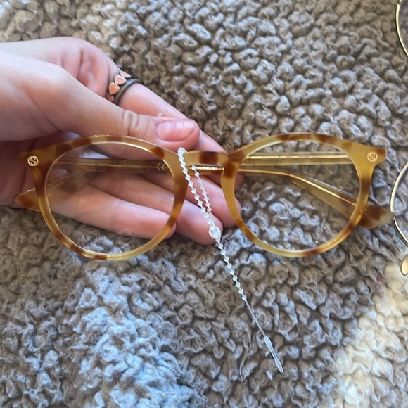 GUCCI EYEGLASSES FRAMES GG0121O 004 49-21-145 HAVANA MADE IN ITALY - Picture 4 of 7